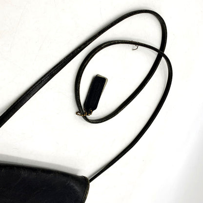 【中古品】【メンズ/レディース】 OLD COACH LEATHER SHOULDER BAG 233 オールドコーチ レザー ショルダーバッグ カバン 鞄 180-241004-as-47-izu カラー：ブラック 万代Net店