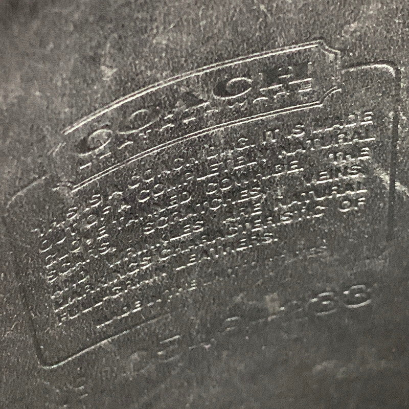 【中古品】【メンズ/レディース】 OLD COACH LEATHER SHOULDER BAG 233 オールドコーチ レザー ショルダーバッグ カバン 鞄 180-241004-as-47-izu カラー：ブラック 万代Net店