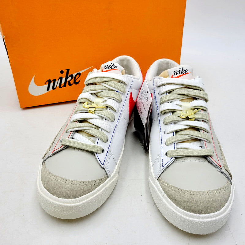 【中古美品】【メンズ/レディース】 NIKE ナイキ BLAZER LOW 77 PRM DH4370-002 ブレザー ロー 77 プレミアム スニーカー シューズ 靴 160-241001-as-16-izu サイズ：25cm カラー：LIGHT BONE/SUMMIT WHITE-UNIVER 万代Net店