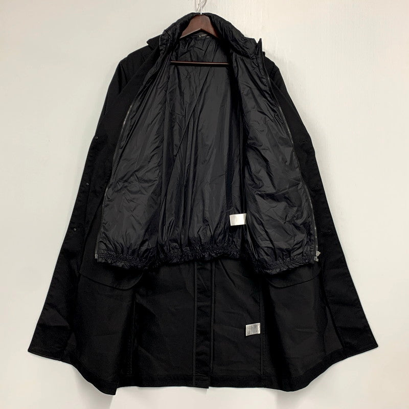【中古品】【メンズ】 3WAY LAYERED COAT GW320425AD レイヤードコート アウター 147-241003-as-17-izu サイズ：L カラー：ブラック 万代Net店