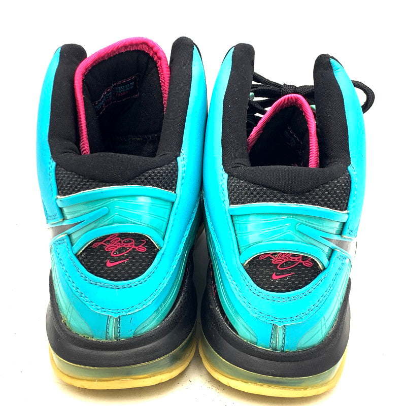 【中古品】【メンズ】 NIKE ナイキ LEBRON 8 417098-401 レブロン8 スニーカー シューズ 靴 160-241002-as-38-izu サイズ：28cm カラー：RETRO/BLACK-PNK FLSH-FLMNT GRN 万代Net店