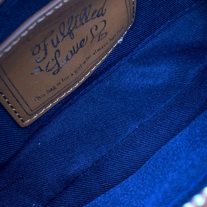 【中古美品】【レディース】 Samantha Vega サマンサベガ WOOL CHECK 2WAY BAG ウール チェック バッグ カバン 鞄 188-241004-as-12-izu カラー：グリーン系 万代Net店