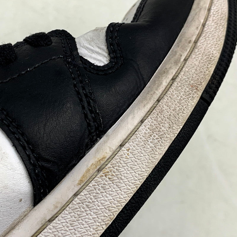 【ジャンク品】【メンズ】 NIKE ナイキ AIR JORDAN 1 LOW 553558-131 エアジョーダン1 ロー スニーカー シューズ 靴 160-241002-as-40-izu サイズ：27.5cm カラー：WHITE/BLACK-GREEN GLOW 万代Net店