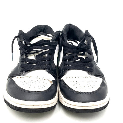 【ジャンク品】【メンズ】 NIKE ナイキ AIR JORDAN 1 LOW 553558-131 エアジョーダン1 ロー スニーカー シューズ 靴 160-241002-as-40-izu サイズ：27.5cm カラー：WHITE/BLACK-GREEN GLOW 万代Net店