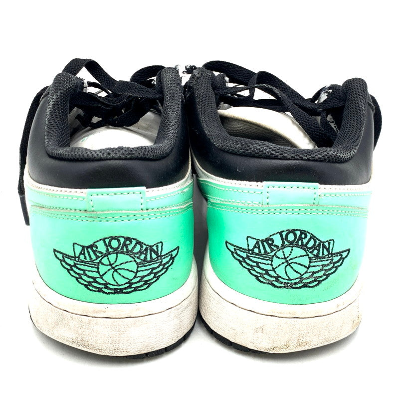 【ジャンク品】【メンズ】 NIKE ナイキ AIR JORDAN 1 LOW 553558-131 エアジョーダン1 ロー スニーカー シューズ 靴 160-241002-as-40-izu サイズ：27.5cm カラー：WHITE/BLACK-GREEN GLOW 万代Net店