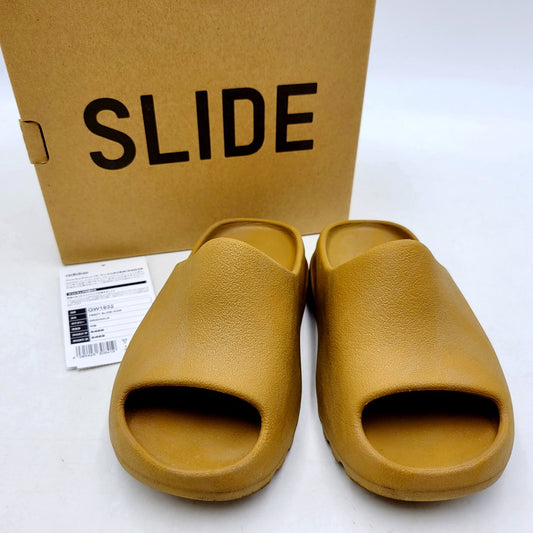 【中古品】【キッズ】 adidas アディダス YEEZY SLIDE KIDS GW1932 イージー スライド キッズ サンダル シューズ 靴 161-241001-as-18-izu サイズ：21cm カラー：Ochre/Ochre/Ochre 万代Net店