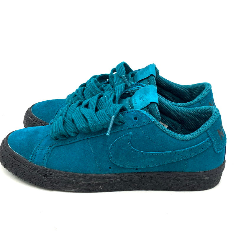 【中古品】【レディース】 NIKE SB ナイキエスビー ZOOM BLAZER LOW 864347-300 ズーム ブレーザー ロー スニーカー シューズ 靴 166-241002-as-41-izu サイズ：23cm カラー：GEODE TEAL/GEODE TEAL-BLACK 万代Net店