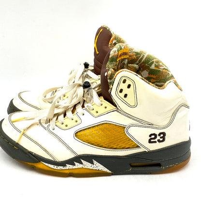 【現状渡し品】【メンズ】 NIKE ナイキ 136027-121 AIR JORDAN 5 RETRO エアジョーダン 5 レトロ 靴 スニーカー シューズ 160-241002-ma-05-izu サイズ：27cm カラー：ART OF DEFENCE 万代Net店