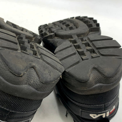 【中古品】【メンズ/レディース】 FILA フィラ DISRUPTOR 2  F0540 0025 ディスラプター2 スニーカー シューズ 靴 163-241002-as-36-izu サイズ：26cm カラー：ブラック 万代Net店