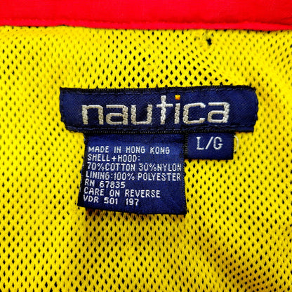 【現状渡し品】【メンズ】 NAUTICA ノーティカ 90S SAILING JACKET セーリング ジャケット アウター 146-241006-as-01-izu サイズ：L カラー：ネイビー 万代Net店