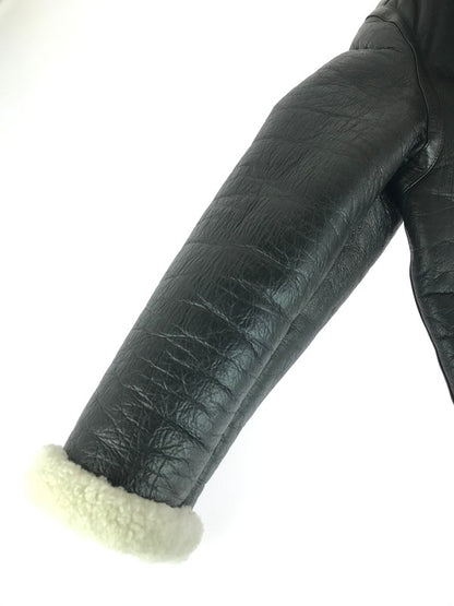 【中古品】【メンズ】 BALENCIAGA バレンシアガ 18AW GRAFFITI SHEARLING JACKET 534872 グラフィティ シアリング ジャケット アウター 141-251122-rt-01-tag サイズ：44 カラー：ブラック 万代Net店