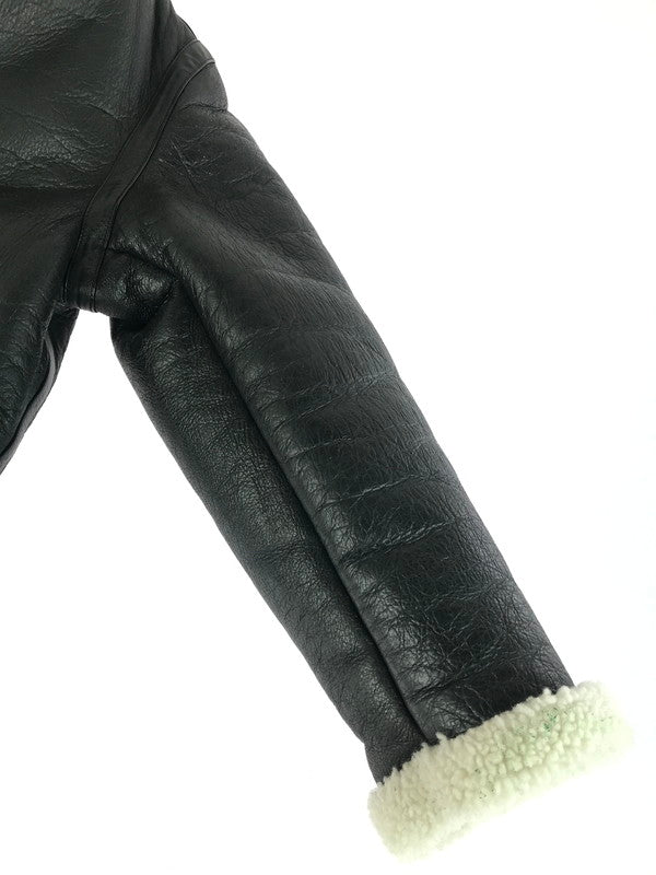 【中古品】【メンズ】 BALENCIAGA バレンシアガ 18AW GRAFFITI SHEARLING JACKET 534872 グラフィティ シアリング ジャケット アウター 141-251122-rt-01-tag サイズ：44 カラー：ブラック 万代Net店