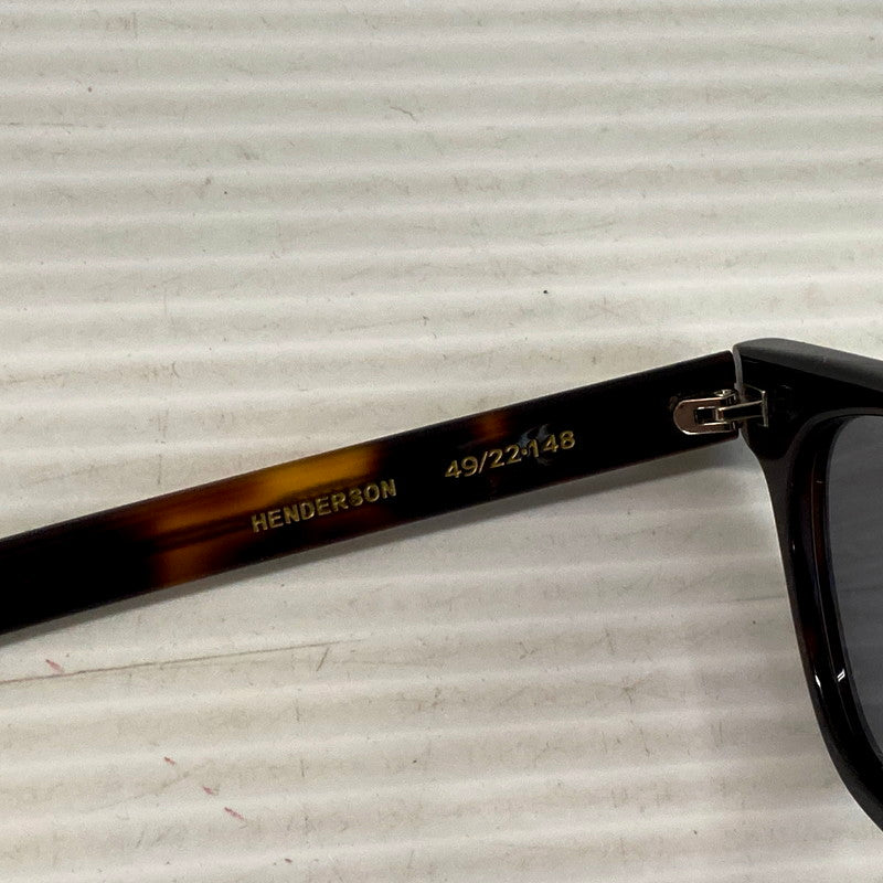 【中古品】【メンズ】 EVILACT イーヴルアクト EYEWEAR HENDERSON SUNGLASSES ヘンダーソン サングラス 眼鏡 アイウェア 203-241002-ma-11-izu サイズ：49/22-148 カラー：ブラウン系 万代Net店