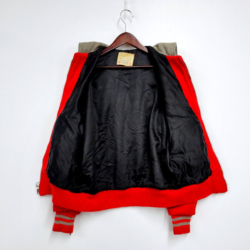 【中古品】【メンズ】  DeLONG 70-80S WOOL SAILOR JACKET デロング ウール セーラーカラージャケット アウター 146-241007-ay-08-izu サイズ：36 カラー：レッド 万代Net店