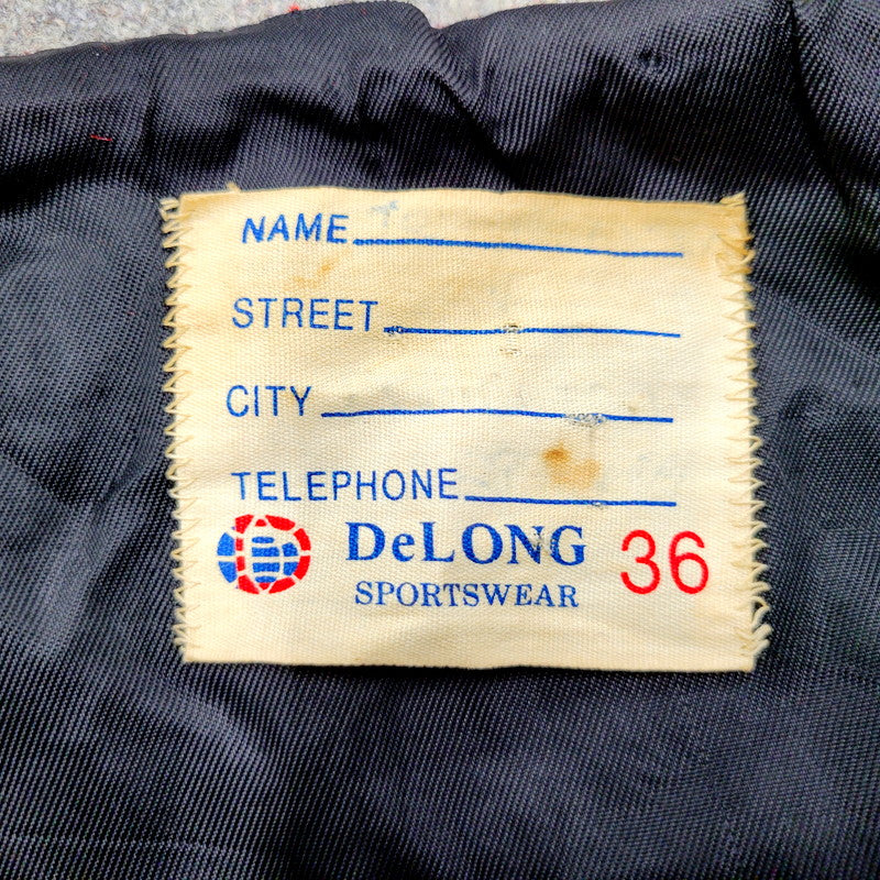 【中古品】【メンズ】  DeLONG 70-80S WOOL SAILOR JACKET デロング ウール セーラーカラージャケット アウター 146-241007-ay-08-izu サイズ：36 カラー：レッド 万代Net店