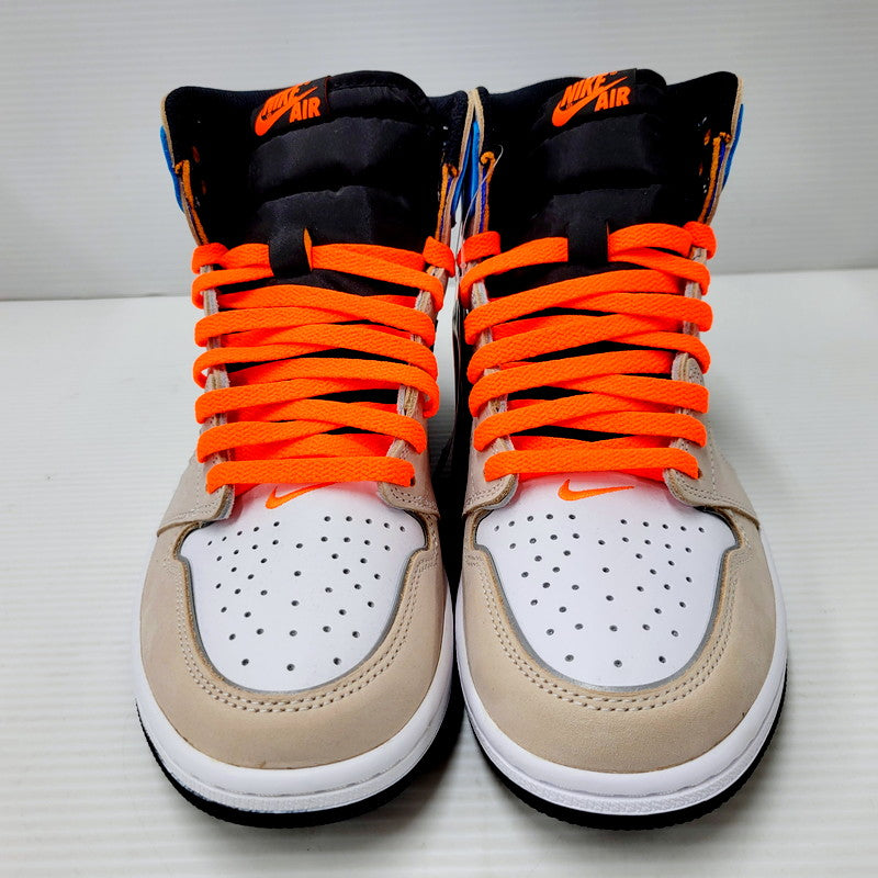 【中古美品】【メンズ】 NIKE ナイキ AIR JORDAN 1 RETRO HIGH OG DC6515-100 エア ジョーダン 1 レトロ ハイ OG スニーカー シューズ 靴 160-241006-as-25-izu サイズ：28.5cm カラー：WHITE/TOTAL ORANGE-MULTI COLOR 万代Net店