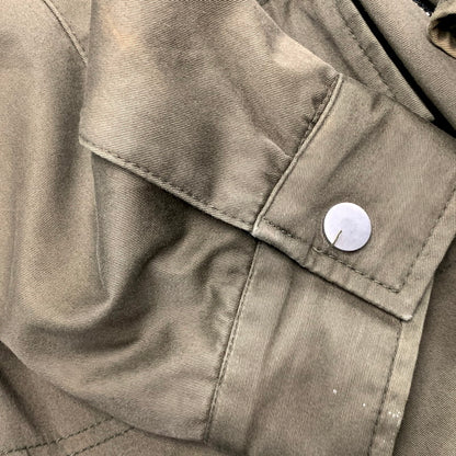 【中古品】【メンズ】 MAMAGARI ママガリ MILITARY JACKET 韓国製 ミリタリージャケット アウター 長袖 147-241009-ma-04-izu サイズ：46 カラー：グリーン系 万代Net店
