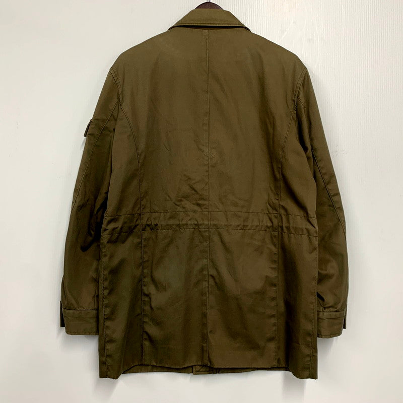 【中古品】【メンズ】 MAMAGARI ママガリ MILITARY JACKET 韓国製 ミリタリージャケット アウター 長袖 147-241009-ma-04-izu サイズ：46 カラー：グリーン系 万代Net店