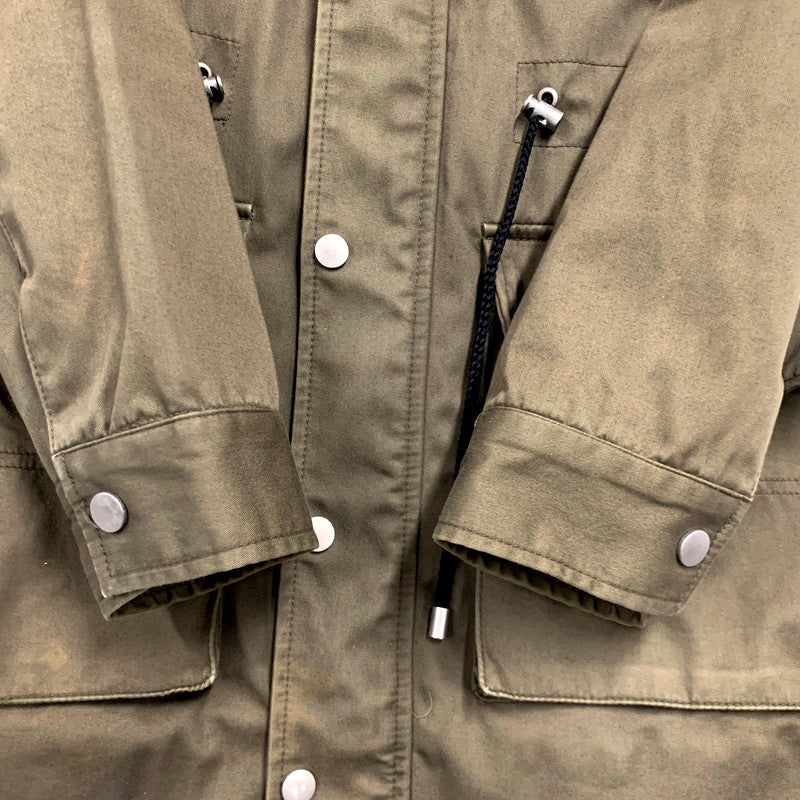 【中古品】【メンズ】  MAMAGARI ママガリ MILITARY JACKET 韓国製 ミリタリージャケット アウター 長袖 147-241009-ma-04-izu サイズ：46 カラー：グリーン系 万代Net店