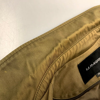 【中古品】【メンズ】 MAMAGARI ママガリ MILITARY JACKET 韓国製 ミリタリージャケット アウター 長袖 147-241009-ma-04-izu サイズ：46 カラー：グリーン系 万代Net店