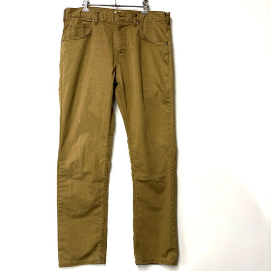 【現状渡し品】【メンズ】 patagonia パタゴニア 56490SP21 21SS STRAIGHT PANTS ストレート パンツ ボトムス 155-241007-mm-30-izu サイズ：34×32 カラー：ブラウン系 万代Net店