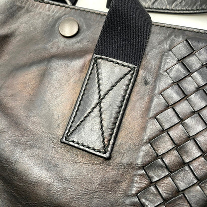 【中古品】【メンズ/レディース】 BOTTEGAVENETA ボッテガヴェネタ 2WAY BAG 273312 イントレチャート バッグ カバン 鞄 180-241007-as-08-izu カラー：ブラック系 万代Net店