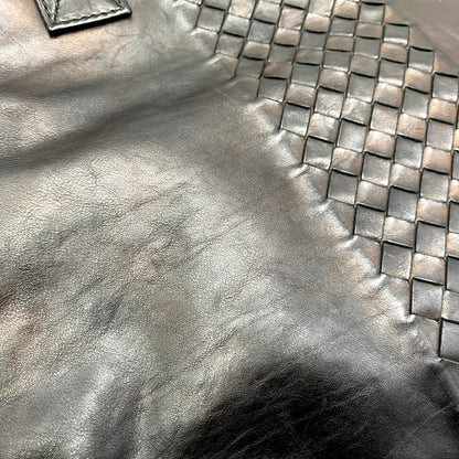 【中古品】【メンズ/レディース】 BOTTEGAVENETA ボッテガヴェネタ 2WAY BAG 273312 イントレチャート バッグ カバン 鞄 180-241007-as-08-izu カラー：ブラック系 万代Net店