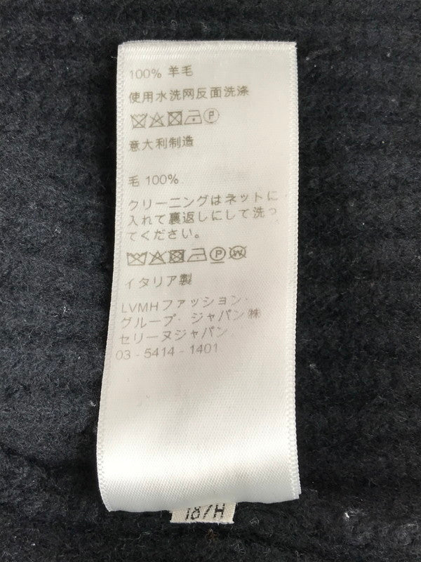 【中古品】【メンズ】 LOGO PATCH OVERSIZED KNIT 2A09T423P ロゴワッペンオーバーサイズニット エディ期 トップス 141-251231-rt-01-tag サイズ：S カラー：ブラック 万代Net店