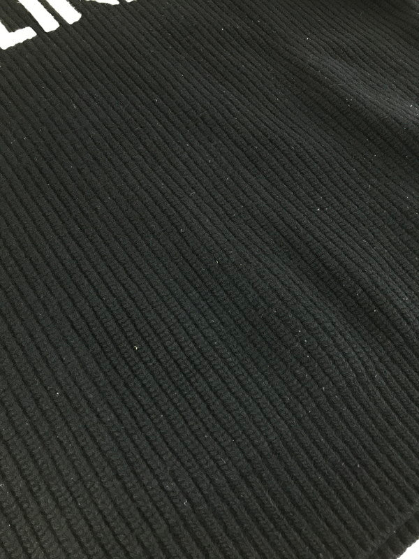 【中古品】【メンズ】 LOGO PATCH OVERSIZED KNIT 2A09T423P ロゴワッペンオーバーサイズニット エディ期 トップス 141-251231-rt-01-tag サイズ：S カラー：ブラック 万代Net店