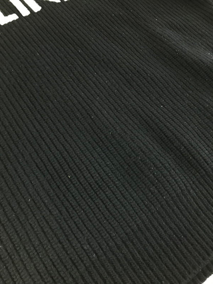 【中古品】【メンズ】 LOGO PATCH OVERSIZED KNIT 2A09T423P ロゴワッペンオーバーサイズニット エディ期 トップス 141-251231-rt-01-tag サイズ：S カラー：ブラック 万代Net店