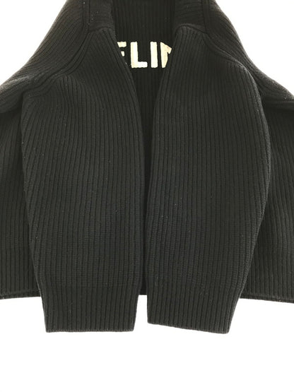 【中古品】【メンズ】 LOGO PATCH OVERSIZED KNIT 2A09T423P ロゴワッペンオーバーサイズニット エディ期 トップス 141-251231-rt-01-tag サイズ：S カラー：ブラック 万代Net店