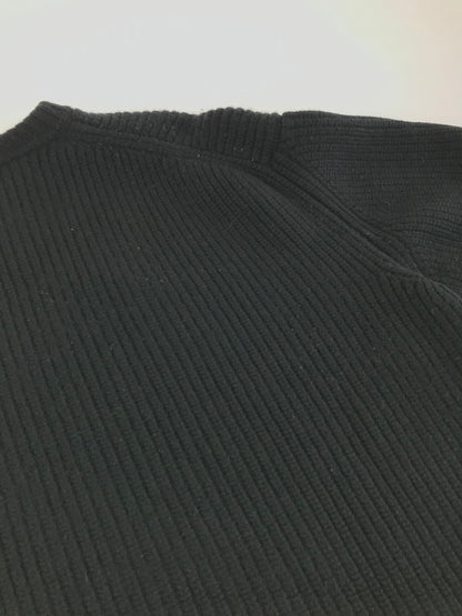 【中古品】【メンズ】 LOGO PATCH OVERSIZED KNIT 2A09T423P ロゴワッペンオーバーサイズニット エディ期 トップス 141-251231-rt-01-tag サイズ：S カラー：ブラック 万代Net店