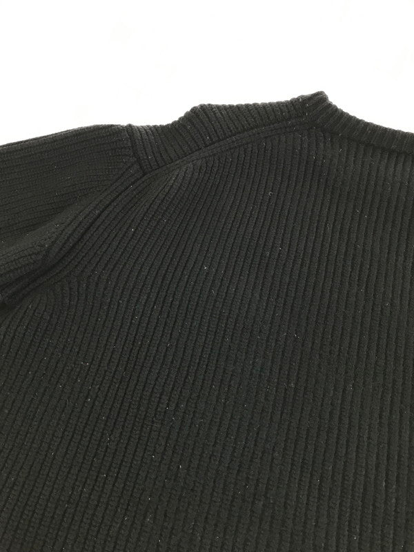 【中古品】【メンズ】 LOGO PATCH OVERSIZED KNIT 2A09T423P ロゴワッペンオーバーサイズニット エディ期 トップス 141-251231-rt-01-tag サイズ：S カラー：ブラック 万代Net店