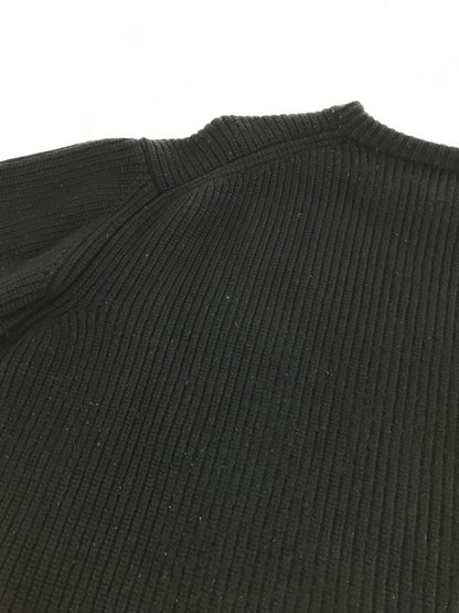 【中古品】【メンズ】 LOGO PATCH OVERSIZED KNIT 2A09T423P ロゴワッペンオーバーサイズニット エディ期 トップス 141-251231-rt-01-tag サイズ：S カラー：ブラック 万代Net店