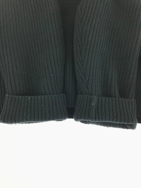 【中古品】【メンズ】 LOGO PATCH OVERSIZED KNIT 2A09T423P ロゴワッペンオーバーサイズニット エディ期 トップス 141-251231-rt-01-tag サイズ：S カラー：ブラック 万代Net店