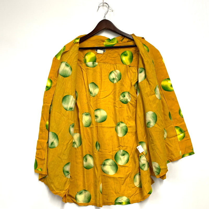 【中古品】【メンズ】 SCRATCH COMPANY スクラッチ カンパニー 90S LS APPLE DESIGN SHIRT ロングスリーブ アップル デザイン シャツ 長袖 トップス 146-241007-mm-02-izu サイズ：下記参照 カラー：オレンジ系 万代Net店