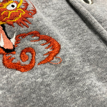 【中古品】【メンズ】  TOYS MCCOY GOLDEN DRAGON JACKET トイズマッコイ ジャケット ロゴ 刺繍 ワッペン アウター 145-241010-ay-05-izu サイズ：40 カラー：グレー 万代Net店