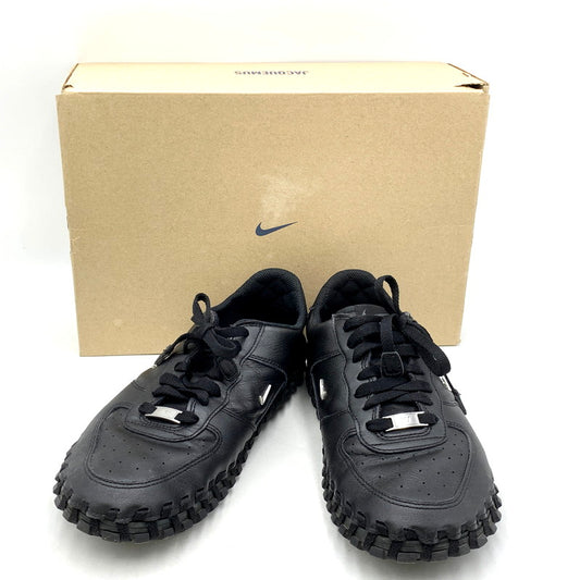 【中古品】【メンズ】 NIKE ナイキ × JACQUEMUS ジャックムス WOMEN'S J FORCE 1 LOW LX DR0424-001 Jフォース1 ロー LX コラボ スニーカー シューズ 靴 160-241010-ay-14-izu サイズ：27.5cm カラー：BLACK/METALLIC SILVER－BLACK 万代Net店