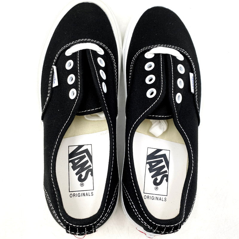 【中古美品】【レディース】 VANS バンズ OG AUTHENTIC LX オーセンティック スニーカー シューズ 靴 166-241011-as-30-izu サイズ：24cm カラー：BLACK/TRUE WHITE 万代Net店