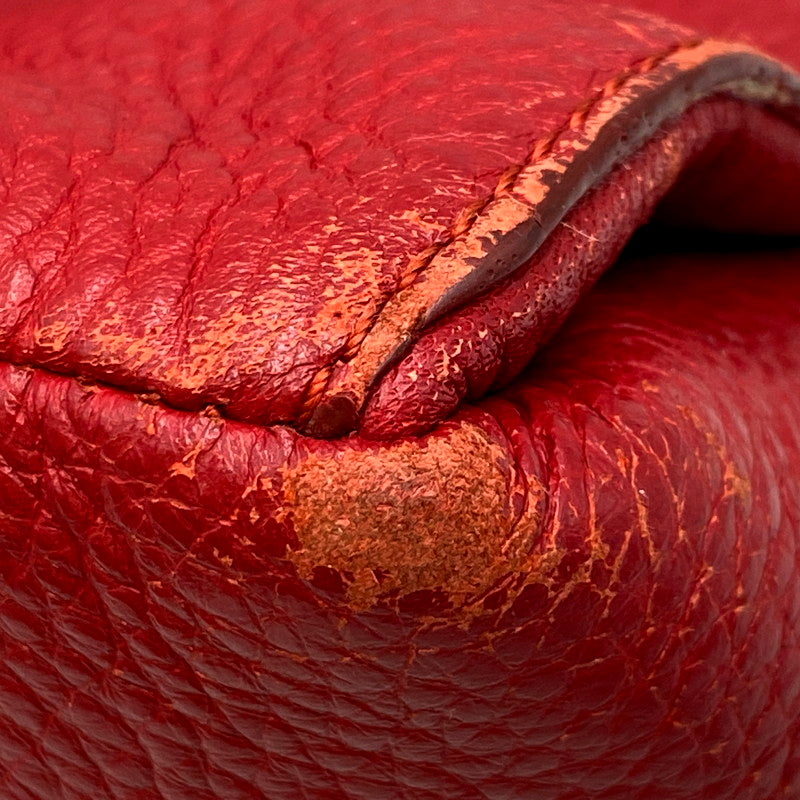 【中古品】【レディース】 COACH コーチ 2WAY BAG F35185 ハンドバッグ ショルダーバッグ カバン 鞄 180-241011-as-34-izu カラー：レッド 万代Net店