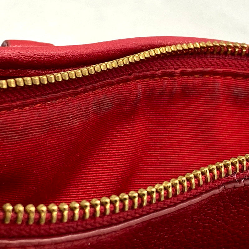 【中古品】【レディース】 COACH コーチ 2WAY BAG F35185 ハンドバッグ ショルダーバッグ カバン 鞄 180-241011-as-34-izu カラー：レッド 万代Net店