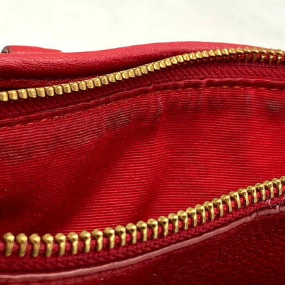 【中古品】【レディース】 COACH コーチ 2WAY BAG F35185 ハンドバッグ ショルダーバッグ カバン 鞄 180-241011-as-34-izu カラー：レッド 万代Net店