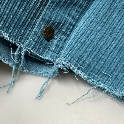 【中古品】【レディース】 X-girl エックスガール CORDUROY JACKET 105223021003 コーデュロイ ジャケット アウター 169-241011-as-23-izu サイズ：S カラー：ブルー系 万代Net店