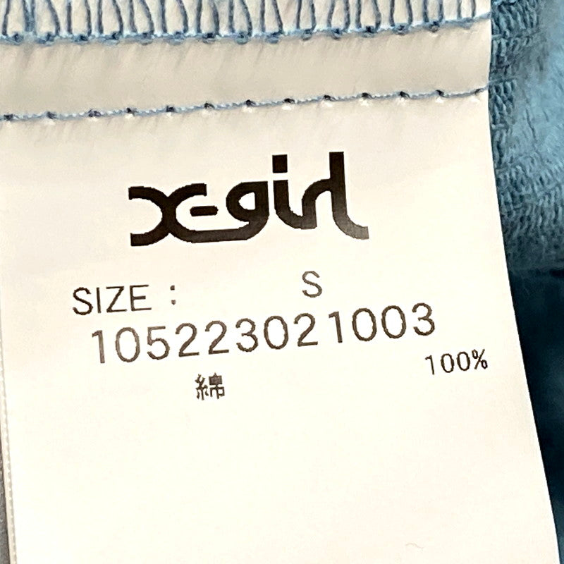 【中古品】【レディース】 X-girl エックスガール CORDUROY JACKET 105223021003 コーデュロイ ジャケット アウター 169-241011-as-23-izu サイズ：S カラー：ブルー系 万代Net店