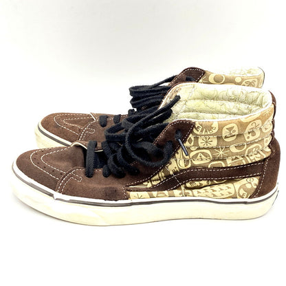 【現状渡し品】【メンズ】 VANS バンズ SK8-HI SUEDE スケートハイ スエード  スニーカー シューズ 靴 163-241011-as-33-izu サイズ：US8.5 カラー：ブラウン 万代Net店