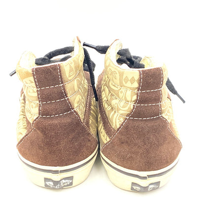 【現状渡し品】【メンズ】 VANS バンズ SK8-HI SUEDE スケートハイ スエード  スニーカー シューズ 靴 163-241011-as-33-izu サイズ：US8.5 カラー：ブラウン 万代Net店