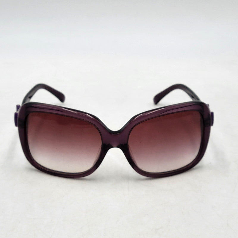 【中古品】【レディース】 CHANEL シャネル 5171-A ココマーク リボン SUGLASSES サングラス アイウェア メガネ 眼鏡 183-241013-ma-01-izu サイズ：60□17 135 カラー：パープル 万代Net店