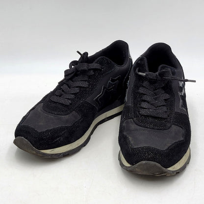 【中古品】【メンズ】 ATLANTIC STARS アトランティックスターズ VEGA GLN 81N LOW CUT SNEAKERS ローカットスニーカー 靴 スニーカー シューズ 163-241013-ma-14-izu サイズ：39 カラー：ブラック 万代Net店