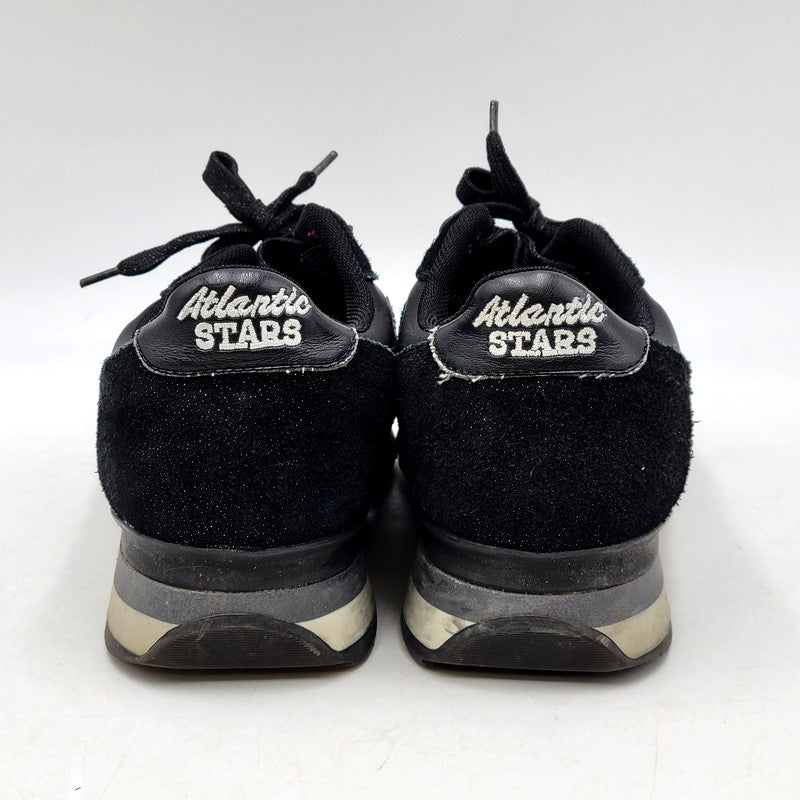 【中古品】【メンズ】 ATLANTIC STARS アトランティックスターズ VEGA GLN 81N LOW CUT SNEAKERS ローカットスニーカー 靴 スニーカー シューズ 163-241013-ma-14-izu サイズ：39 カラー：ブラック 万代Net店