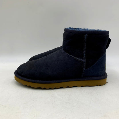 【中古品】【レディース】 UGG アグ 5854 W CLASSIC MINI クラシック ミニ ムートン ブーツ シューズ 靴 167-241014-mm-15-izu サイズ：23cm カラー：ブルー系 万代Net店